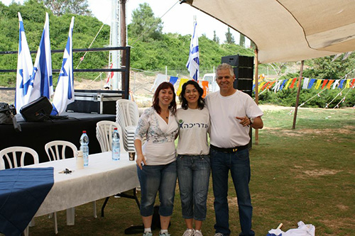 מדריכים בהרקדת יום העצמאות